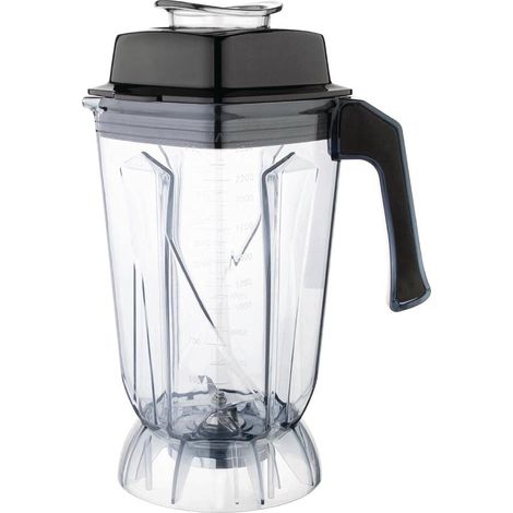 2,5-Liter-Ersatzkrug für Mixer, BPA-frei, hitzebeständiger Kunststoff, kompatibel mit CR836, DR825 und CY141, ideal für Küche und Bar. (1/2)