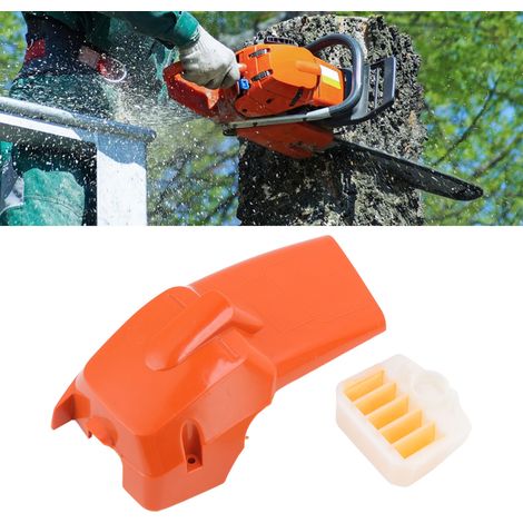 Filtre à air pour bloc-cylindres de tronçonneuse Husqvarna 340, 345 et 350 (1/5)