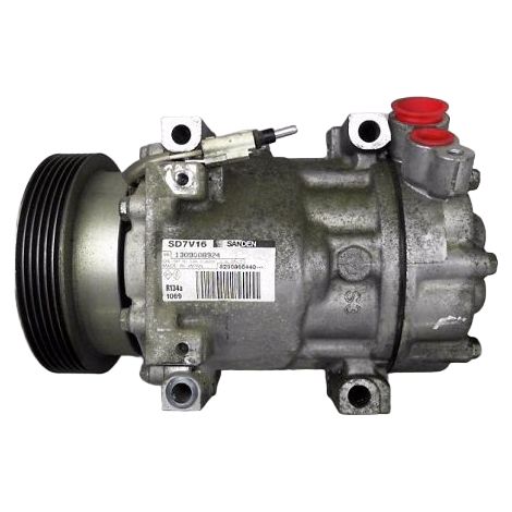 [PRODUIT D'OCCASION] Compresseur Air Conditionne DACIA Logan Mcv Ph2 08-13 ♻️ Ref Oe. 926006229r - Garantie à vie (1/4)