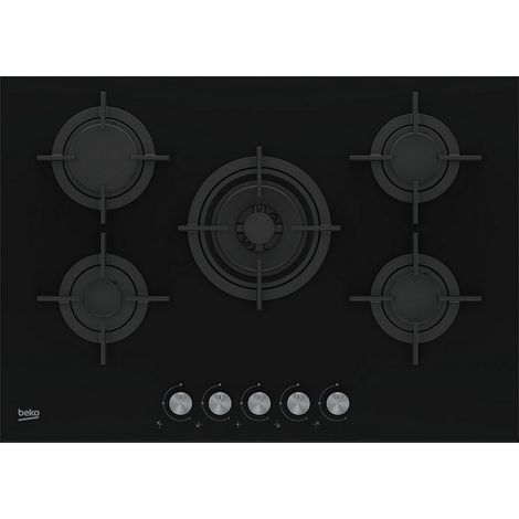Gasglastisch 75cm 5 schwarzlichter - Beko - hilw75222s