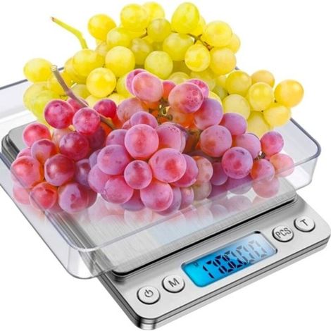 Balance de cuisine/balance électronique - 0,1 gramme - 2 kilogrammes (1/5)