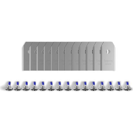 Lames de tondeuse Navimow Plus 12 pièces – Lames tranchantes pour modèles i105E. i108E. i205 AWD. i208 AWD. i215 LiDAR – Coupe précise