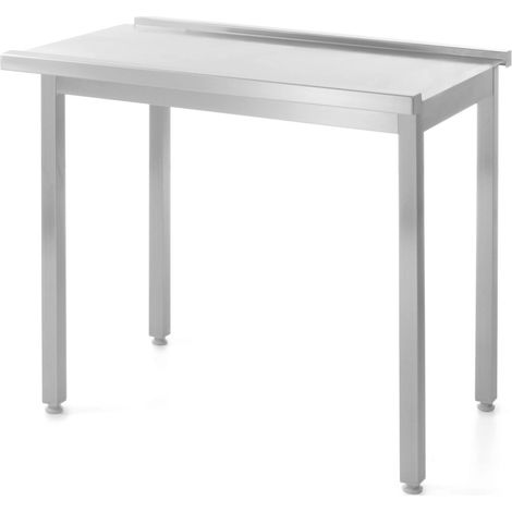 Tavolo di scarico per lavastoviglie Kitchen Line 1100 x 600 x 850 mm - Hendi 237656