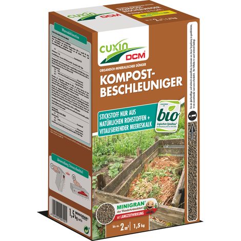 Cuxin Kompostbeschleuniger 1,5 kg Kompostherstellung Schnellkomposter Komposter