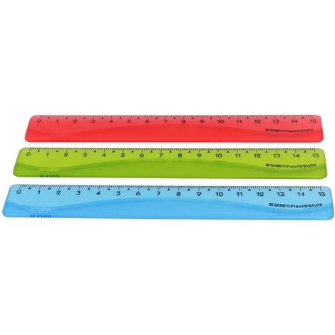 Righello Flexi Style TB 15 cm misto