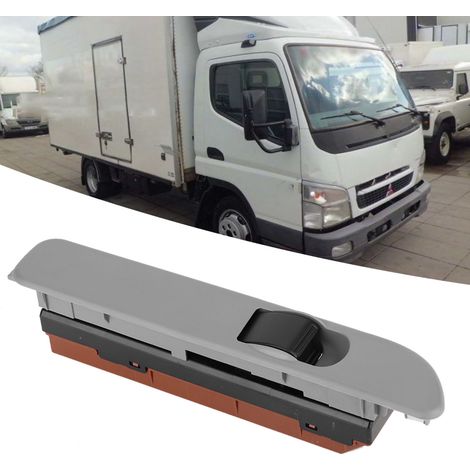 Interruptor principal de elevalunas eléctrico para camión Fuso MK387783 - 1 unidad, ABS negro (1/5)