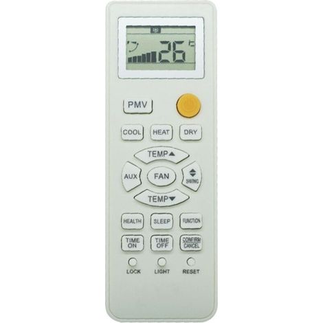 Convient à la télécommande du climatiseur Haier 0010401715A HE06 (1/4)