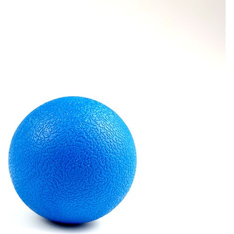 Balle de massage fascial solide (balle bleue unique) (1/4)