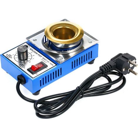 Pot à souder Compact à température réglable, 100W, 220V, 38mm, 250g, bain de soudure pour le soudage et (1/5)