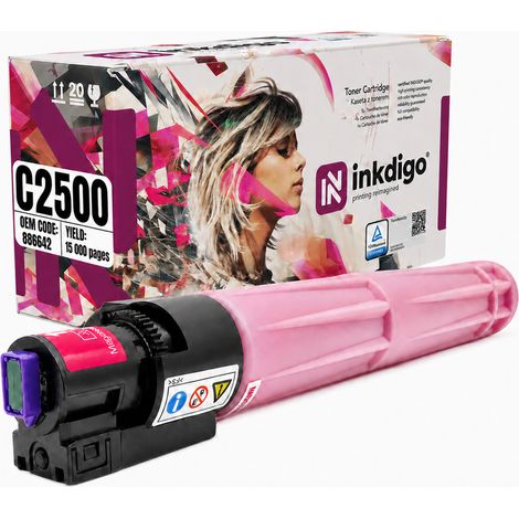 Inkdigo Toner 888642 kompatibel mit Ricoh Aficio MPC2000, MPC3000, MPC2500, TÜV-zertifiziert (1/5)