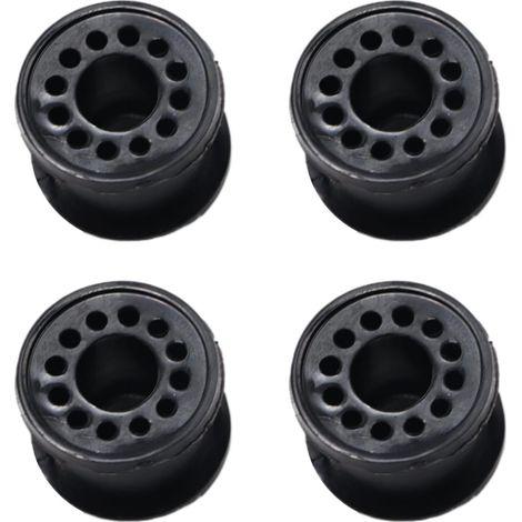 Lntyq Lot de 4 joints de levier de vitesse manuels Noir 4S6P-7412-AA pour Fiesta Focus 4S6P7412AA
