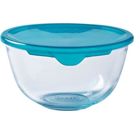 Porta pranzo Pyrex Azzurro Plastica Rotondo Ø 21 cm 2 L (1/5)