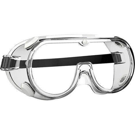 Lunettes de sécurité pour le travail, 1 Pair de Lunettes de Sécurité Transparentes avec Lentilles Anti Buée Protection Latérale et Protection UV, pour un ajustement confortable (1/5)