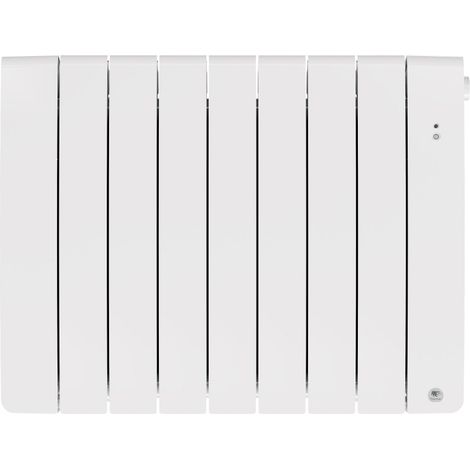 Thermor – Radiateur à inertie horizontal 2000W connecté – Corps en aluminium recyclé – Détection présence et ouverture fenêtre – 493826 (1/10)