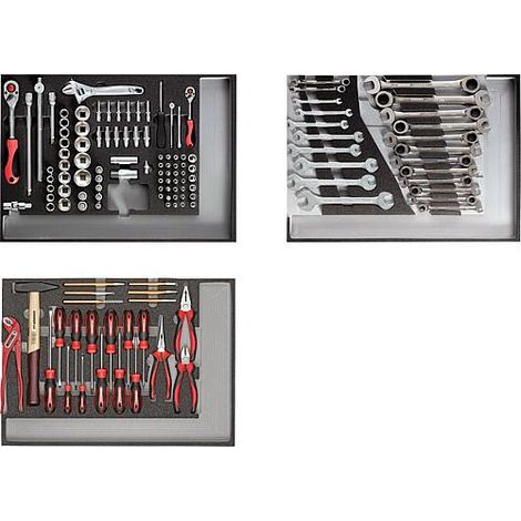 Kit outils GEDORE red 129 pcs dans module en mousse (1/5)