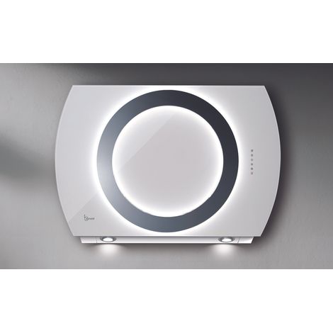 HOTTE NIMA cm. 90 - Verre blanc - 800 m3/h