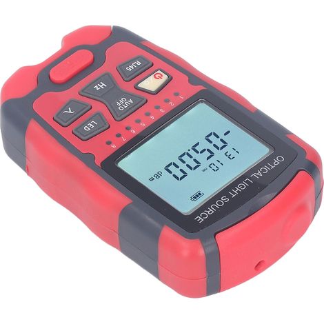Émetteur de puissance optique monomode à double longueur d'onde 1310/1550 nm avec connecteur RJ45 pour test AUA-M1315 Mini wattmètre optique (modèle à charge sèche) (1/5)