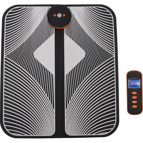 Tapis de Massage Électrique pour Pieds, Stimulateur Musculaire ABS Pied avec Télécommande, Coussin EMS Intelligent, Matériel de Bien-être à Domicile, Usage Quotidien (1/5)