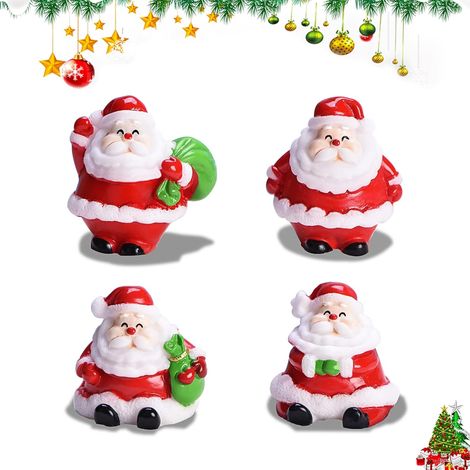 Figurines de Noël Miniatures Décorations de Noël, Noël (1/4)