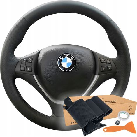 PATRÓN DE MOLDURA DE LA CUBIERTA DEL VOLANTE PARA BMW X5 E70 X6 E71 E72 (1/5)