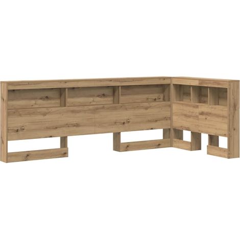 Maison Exclusive - Testata contenitore Rovere artigianale 90 cm Legno multistrato