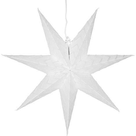 MARKSLÖJD Étoile suspendue Admira Ø60cm blanc (1/3)