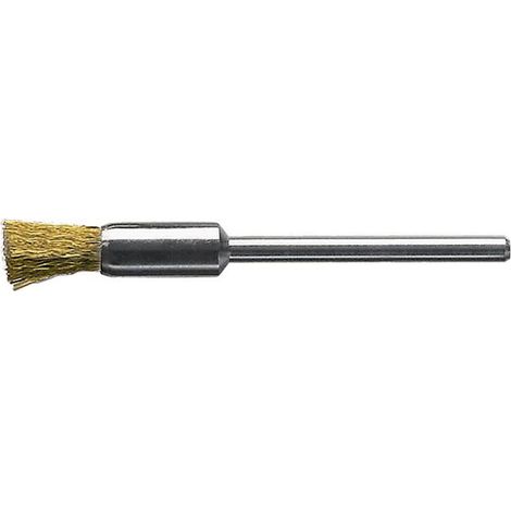 LESSMANN Miniatur-Pinselbürste Messing gew. 5x0,1mm (1/3)