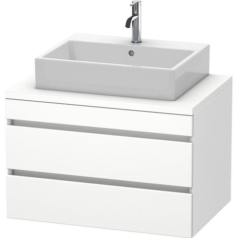 Meuble bas console DURASTYLE 512x800x548mm blanc mat