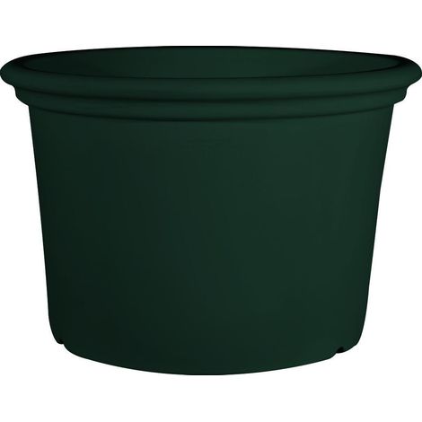 Vaso Campana Liscia in resina 65 cm. Antracite