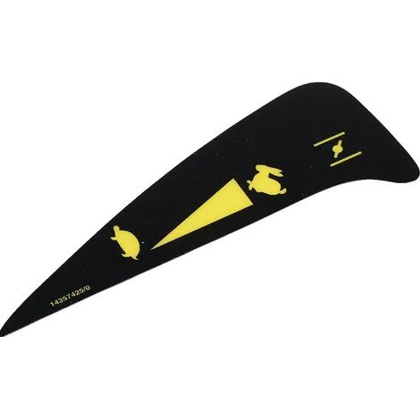 Adesivo acceleratore CASTELGARDEN - GGP 114363697/0 - 1143636970