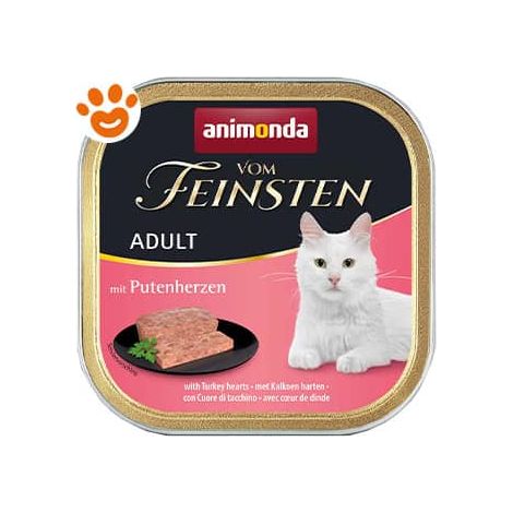 Animonda Cat VF Adult Cuore di Tacchino  - Animonda Cat VF Adult Cuore di Tacchino - Vaschetta Da 100 Gr