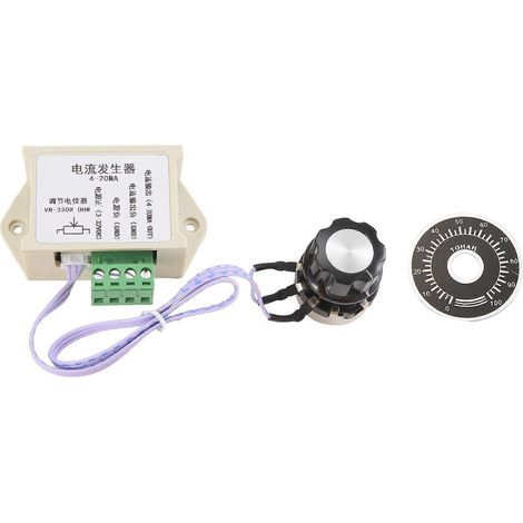 Générateur de signal 4-20 mA, générateur de courant 4-20 mA, module générateur de signal de courant analogique réglable (1/5)