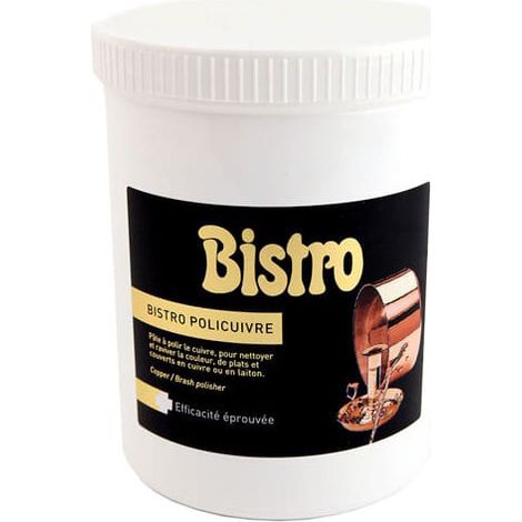 Bistro Pasta para pulir cobre incolora 1 litro eficaz
