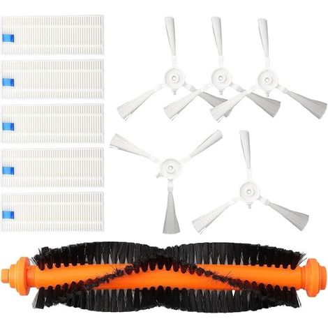 FOREHILL 16-teiliges Haupt-/Seitenbürsten- und Filterset für X-plorer Serie 50, für X-plorer Serie 40 Total Care Co Saugroboter (1/5)