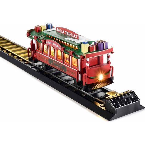 Treno di Natale in Movimento con Binario, Luci e Musica Sotto Albero Idea Regalo (1/4)