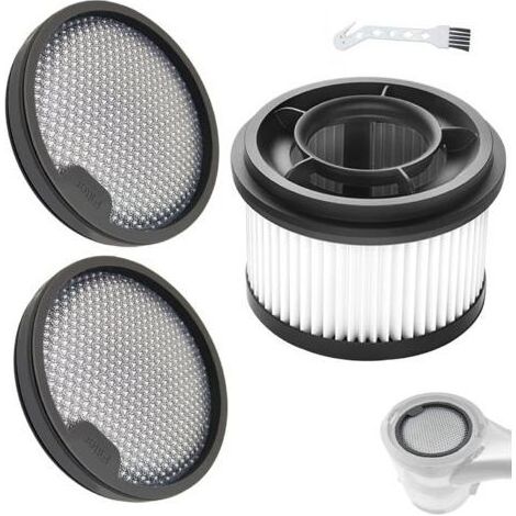 Accessoires d'aspirateur 4 pièces, adaptés aux aspirateurs T10/T20/T30/V12S/V16S/G9/G10, avec 2 filtres + 1 filtre + 1 brosse de nettoyage (1/4)