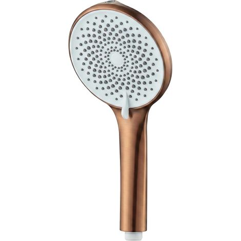 Cabezal de ducha Js-020Brg - Cobre cepillado - 12,5 x 12,5 x 25,5 cm (1/5)