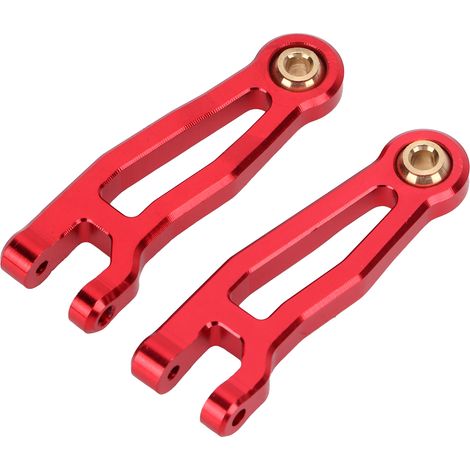 bras oscillant en métal haute résistance pour voiture RC SG1603/SG1604/UD1601/UD16024 1/16 (rouge) (1/5)