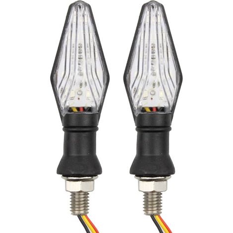 Lighting modifications for motorcycles/electric motorcycles: dual-color and dual-sided turn signals, LED turn signals, indicator lights, signal lights (1/3)