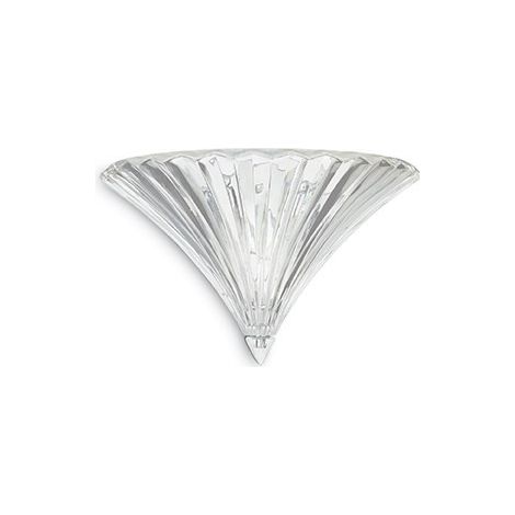 Ideal Lux Santa - 1 Light Indoor Large Wall Uplighter Klar mit Glas, E14 (1/2)