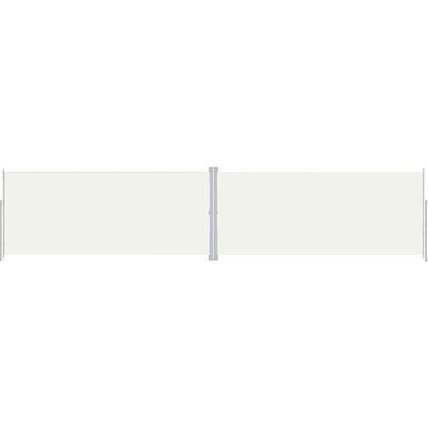 Maison Exclusive - Seitenmarkise Ausziehbar Creme 220x1000 cm