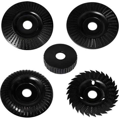 Set of 5 Wood Carving Discs 75/125 mm Milling Discs Wood (1/5)