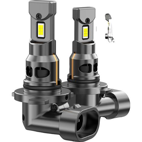 Faros antiniebla LED, alto brillo, larga vida útil, 9005/HB3 (1/2)