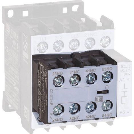 WEG BFCA-31 Bloc de contacts auxiliaires Convient pour marque (relais): Weg 1 pc(s)