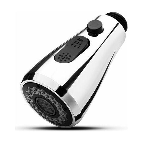 Robinet de cuisine extractible à 2 modes, pommeau de douche de rechange pour évier, mitigeur pour cuisine et salle de bain, raccord 1/2". (1/4)