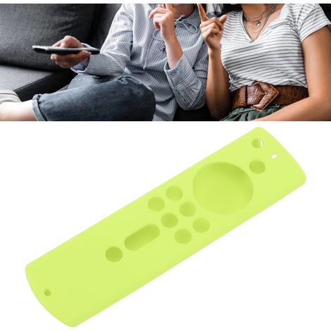 Schutzhülle für Fire TV Stick 4K 2018 – Silikon, stoßfest, rutschfest, fluoreszierend grün (1/5)
