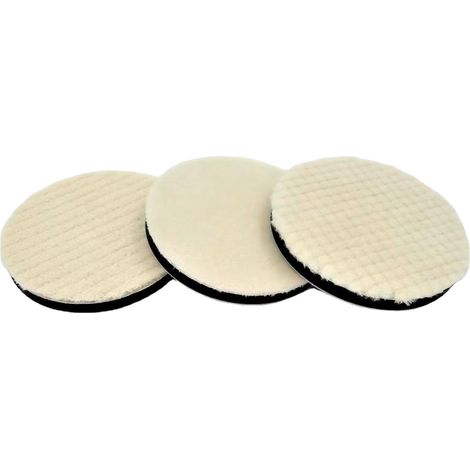 1 éponge de polissage GP pour voiture (125 mm), lot de 4 tampons de polissage en éponge et disque de polissage pour polisseuse, meuleuse et polisseus