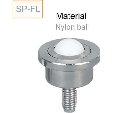 Roue Nylon - Diamètre 80 mm - Charge Max 60 kg - Pivot Fixe - Silencieuse - Universelle - Lot de 4 (1/4)