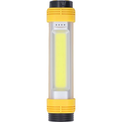 Lampe de travail LED USB rechargeable COB étanche IP68, barre lumineuse torche pour pêche camping extérieur (1/5)