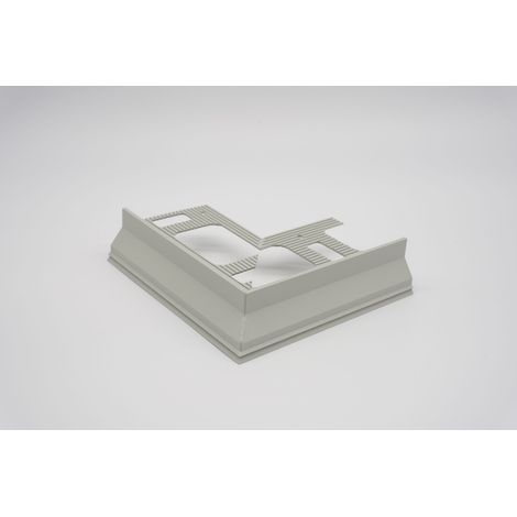 Proterrace eco drip angolo esterno grigio goffrato h 12,5 mm (1/2)